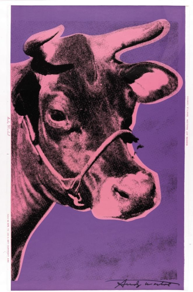 Screenprint Warhol - Cow (FS II.12A)