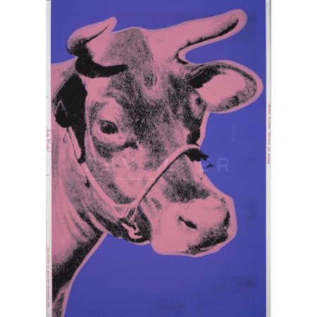Screenprint Warhol - Cow (FS II.12A)