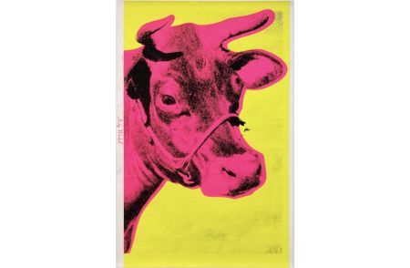 Screenprint Warhol - Cow II.11
