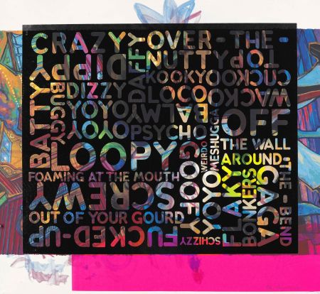 Screenprint Bochner - Crazy (With Background Noise)
