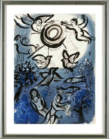 Lithograph Chagall - Création (Schöpfung), 1960