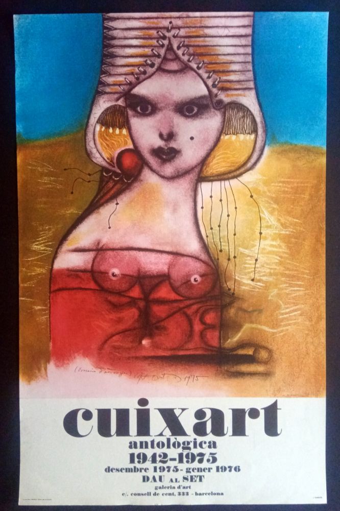 Poster Cuixart - Cuixart Antológica 1942 - 1975 Dau al Set