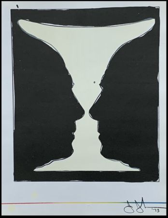 Lithograph Johns - Cup Two Picasso 