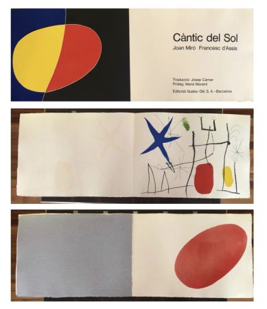 Illustrated Book Miró - CÀNTIC AL SOL