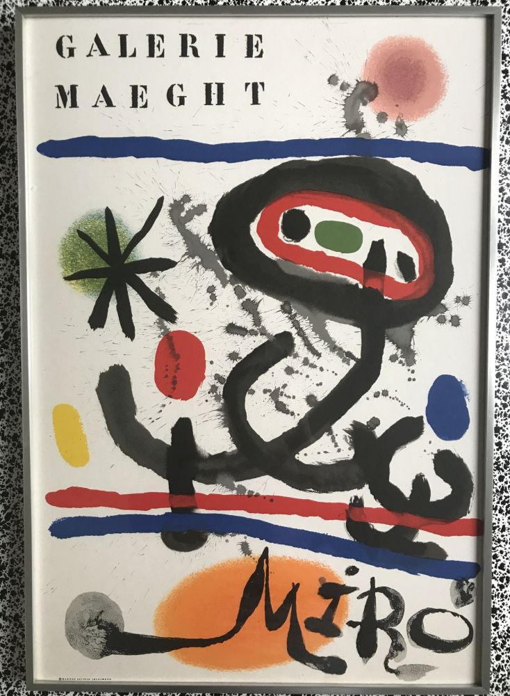 Poster Miró - Céramique murale pour Harvard / Galerie Maeght