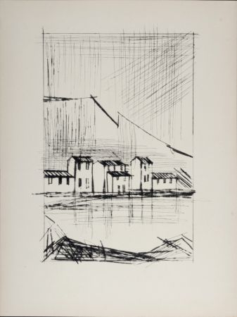 Drypoint Buffet - Côte Amalfitaine, 1959