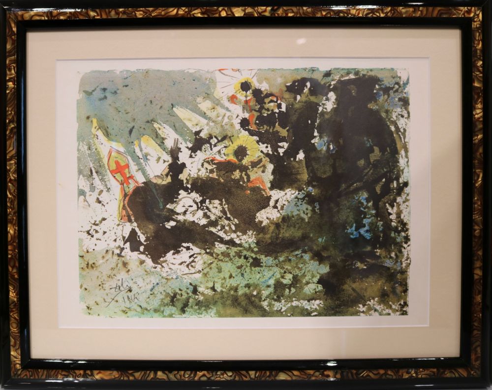 Lithograph Dali - Da Pater Noster 