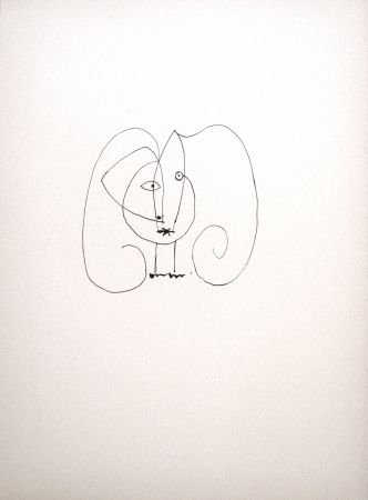 Lithograph Picasso - Dans l’atelier de Picasso