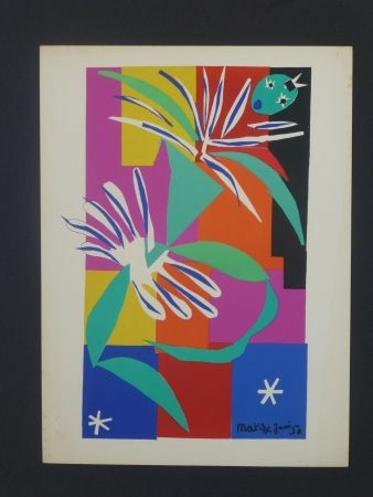 Lithograph Matisse - Danseuse créole, 1950