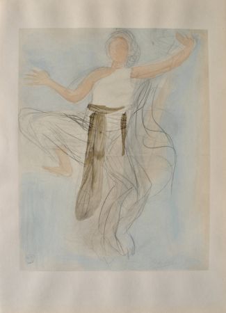 Etching Rodin - Danseuse gracieuse