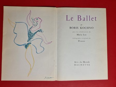 Lithograph Picasso - Danseuse/Ballerina 1954