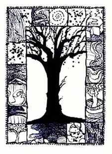 Lithograph Alechinsky - D'arbre et d'encre