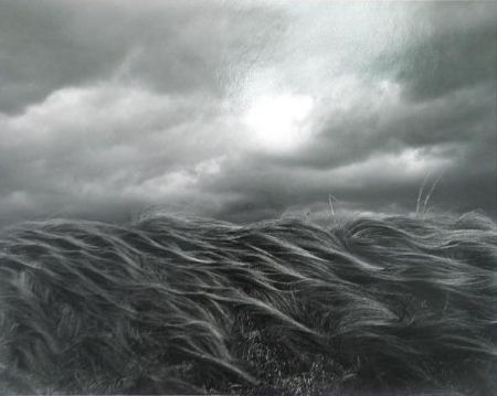 Lithograph Kunita - Dark Cloud