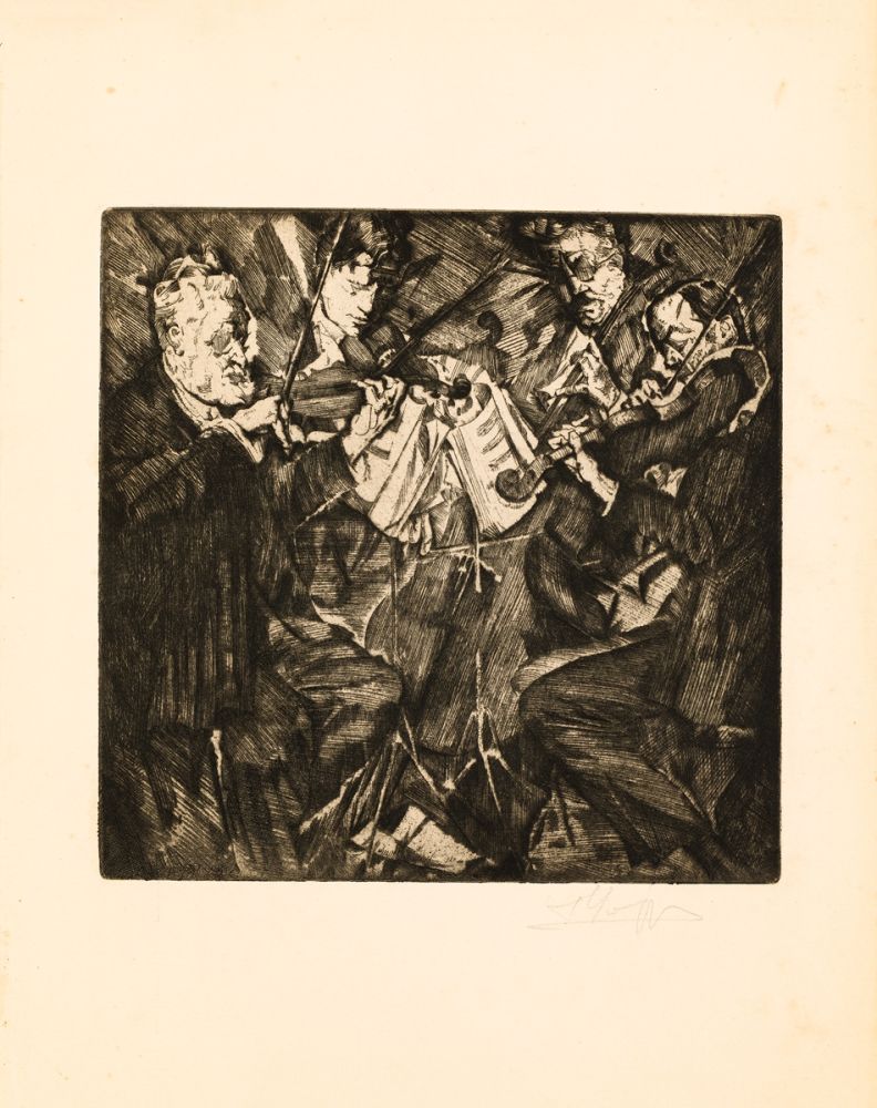 Engraving Oppenheimer - Das Rosè-Quartett
