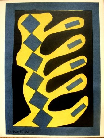 Lithograph Matisse - Decoupages pour le XXe  Siecle