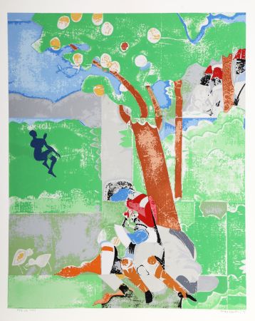 Screenprint Bearden - Delilah