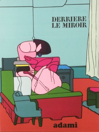 Illustrated Book Adami - Derriere le Miroir n.188