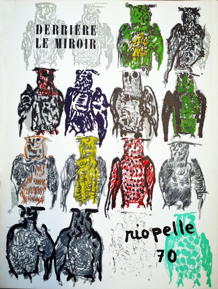 Illustrated Book Riopelle - Derriere le Miroir n. 185