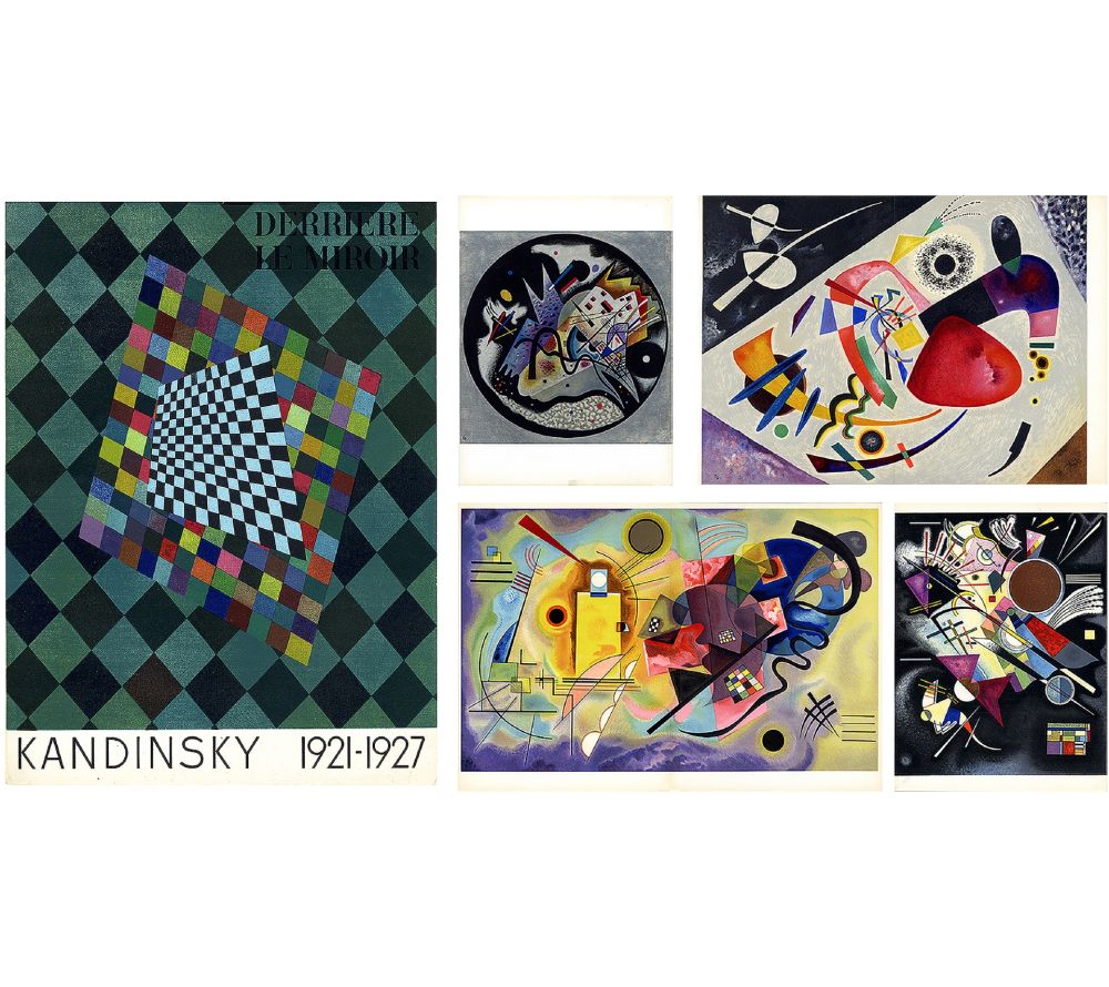 Illustrated Book Kandinsky - DERRIÈRE LE MIROIR N° 118. KANDINSKY 1921-1927 (1960).