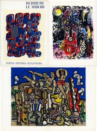 Illustrated Book Chagall - DERRIÈRE LE MIROIR N° 119. POÈTES, PEINTRES, SCULPTEURS; 1960) (CHAGALL - MIRO - BRAQUE - CHILLIDA - TAL-COAT, etc)