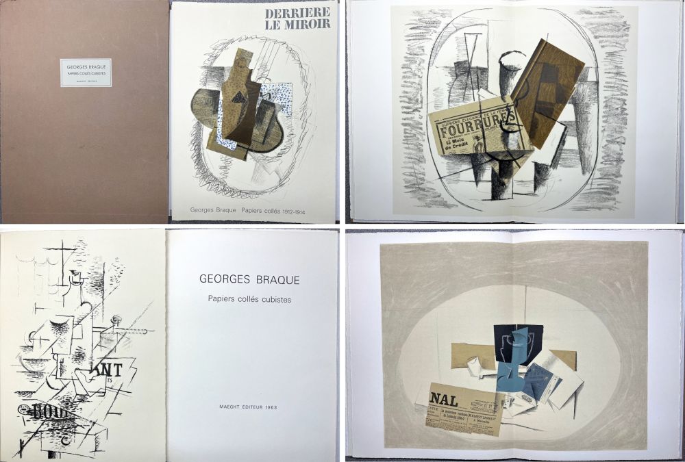 Illustrated Book Braque - DERRIÈRE LE MIROIR n° 138. GEORGES BRAQUE 