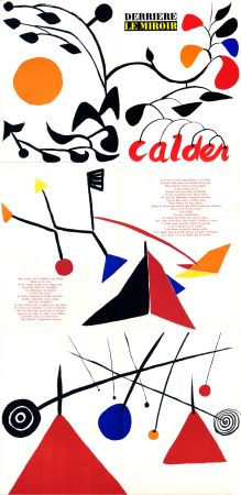 Illustrated Book Calder - DERRIÈRE LE MIROIR N° 69-70. CALDER. Octobre-novembre 1954.