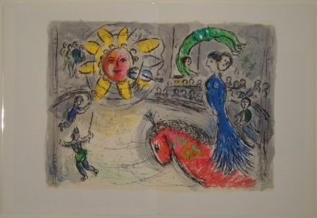 Illustrated Book Chagall - DERRIÈRE LE MIROIR, No 235. 