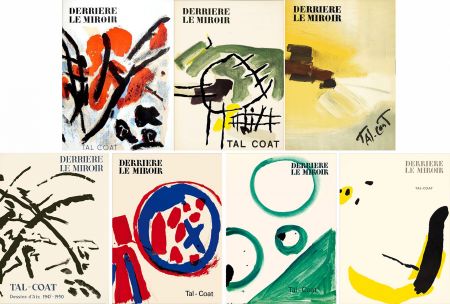 Illustrated Book Tal Coat - DERRIÈRE LE MIROIR. TAL COAT. Collection complète des 7 volumes de la revue consacrés à PIERRE TAL-COAT (de 1954 à 1972).
