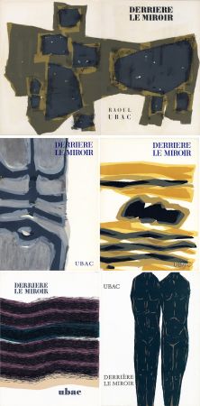 Illustrated Book Ubac - DERRIÈRE LE MIROIR. UBAC. Collection complète des 9 volumes de la revue consacrés à Raoul Ubac (de 1950 à 1982).