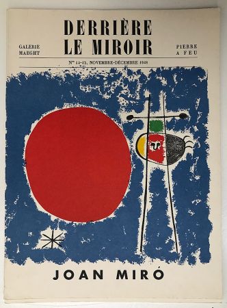 Illustrated Book Miró - Derrière le Miroir 14-15, Novembre 1948