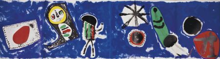 Lithograph Miró - Derrière le Miroir 57 / 58 / 59.  Joan Miró