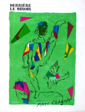 Lithograph Chagall - Derrière le miroir (cover) 