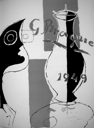 Lithograph Braque - Derrière le Miroir n.135/136
