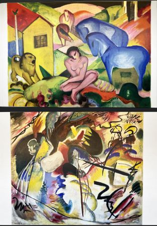 Illustrated Book Kandinsky - Derrière le Miroir n° 133-134. DER BLAUE REITER (1962).