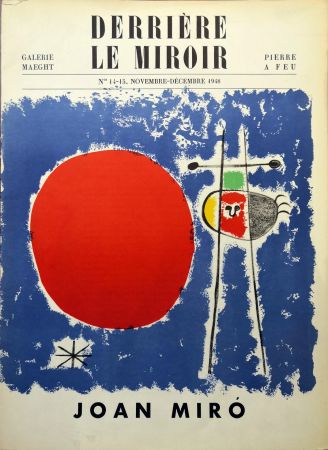 Illustrated Book Miró - Derrière le Miroir n. 14/15. Novembre-Décembre 1948.