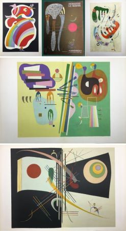 Illustrated Book Kandinsky - Derrière le Miroir n° 179 : KANDINSKY, Période Parisienne (1934-1944) avec 5 lithographies en couleurs.