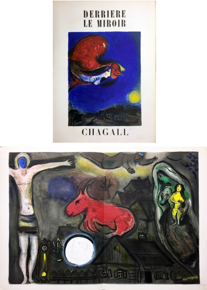 Illustrated Book Chagall - Derrière Le Miroir n° 27-28. CHAGALL. Mars-Avril 1950