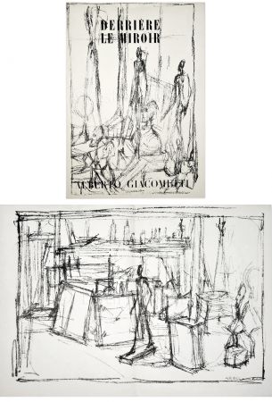Illustrated Book Giacometti - Derrière le Miroir n° 39-40 . GIACOMETTI. Juin 1951.