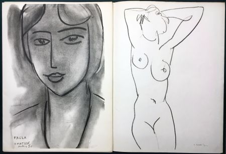 Illustrated Book Matisse - Derrière le Miroir n° 46-47. MATISSE. Mai 1952. 1ère Édition.