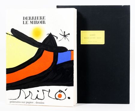 Illustrated Book Miró - Derriére le Miroir 193/194. Peintures Sur Papier, Dessins