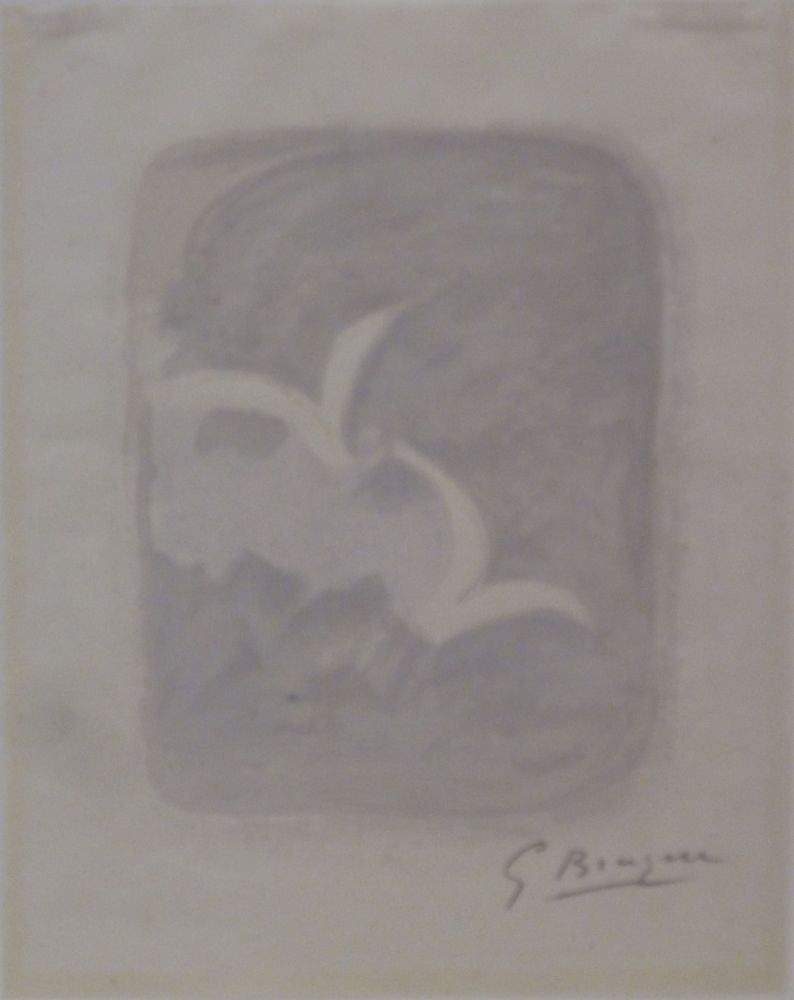 Lithograph Braque - Descente aux enfers planche 1