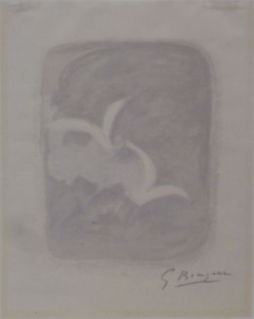 Lithograph Braque - Descente aux enfers planche 1