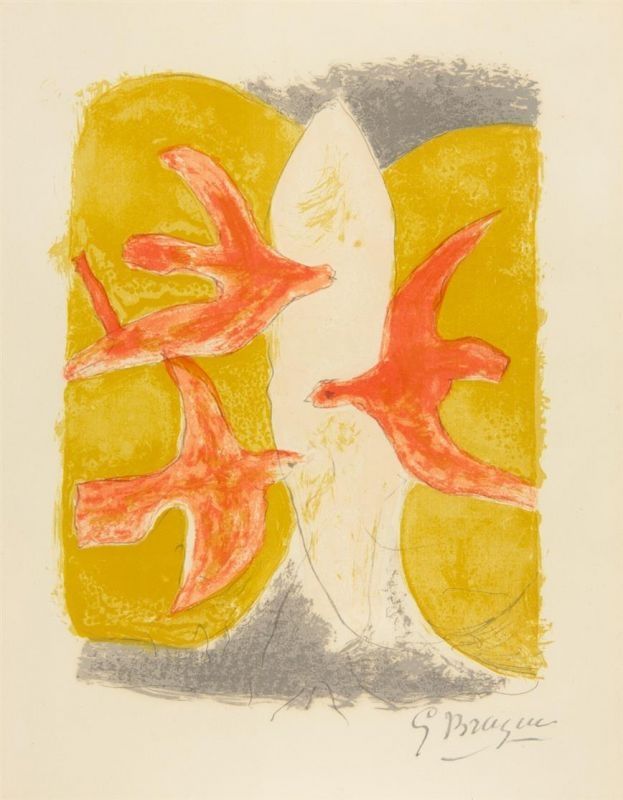 Lithograph Braque - Descente aux enfers planche 3 
