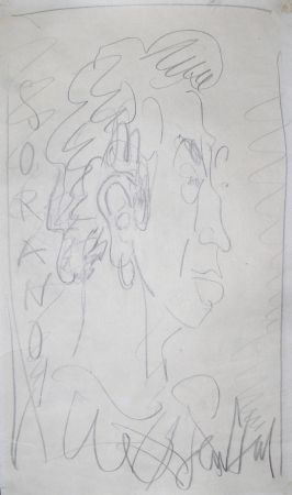 No Technical Paul  - Dessin Original / Original Drawing - DANIEL SORANO - Portrait