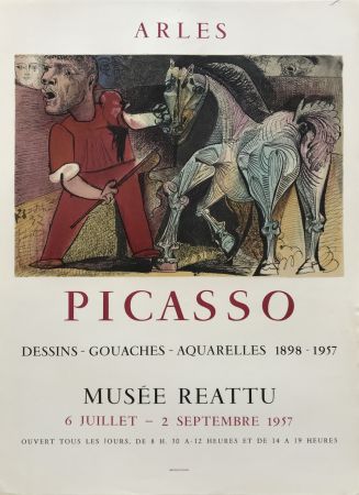 Lithograph Picasso - Dessins-Gouaches-Aquarelles 1898-1957