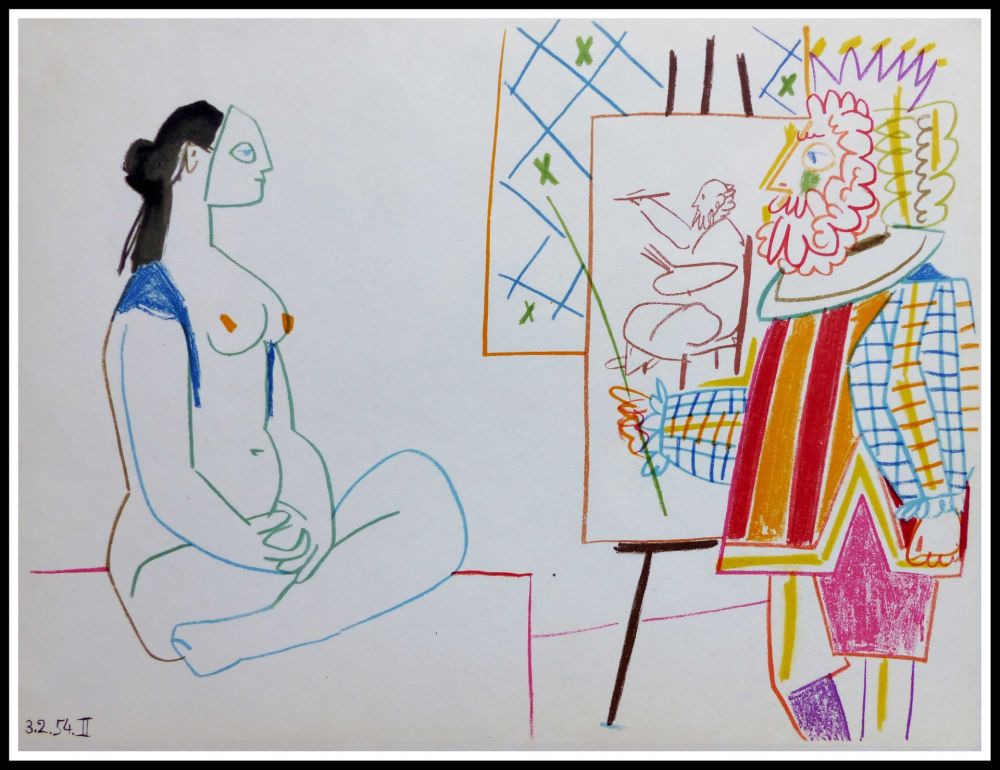 Lithograph Picasso (After) - DESSINS DE VALLAURIS