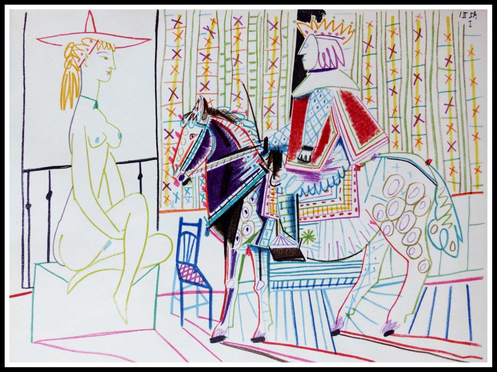 Lithograph Picasso (After) - DESSINS DE VALLAURIS VI