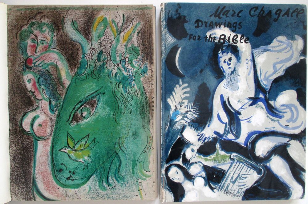Lithograph Chagall - Dessins pour la Bible