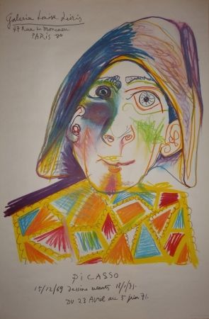 Lithograph Picasso - Dessins récents - Louise Leiris 1971