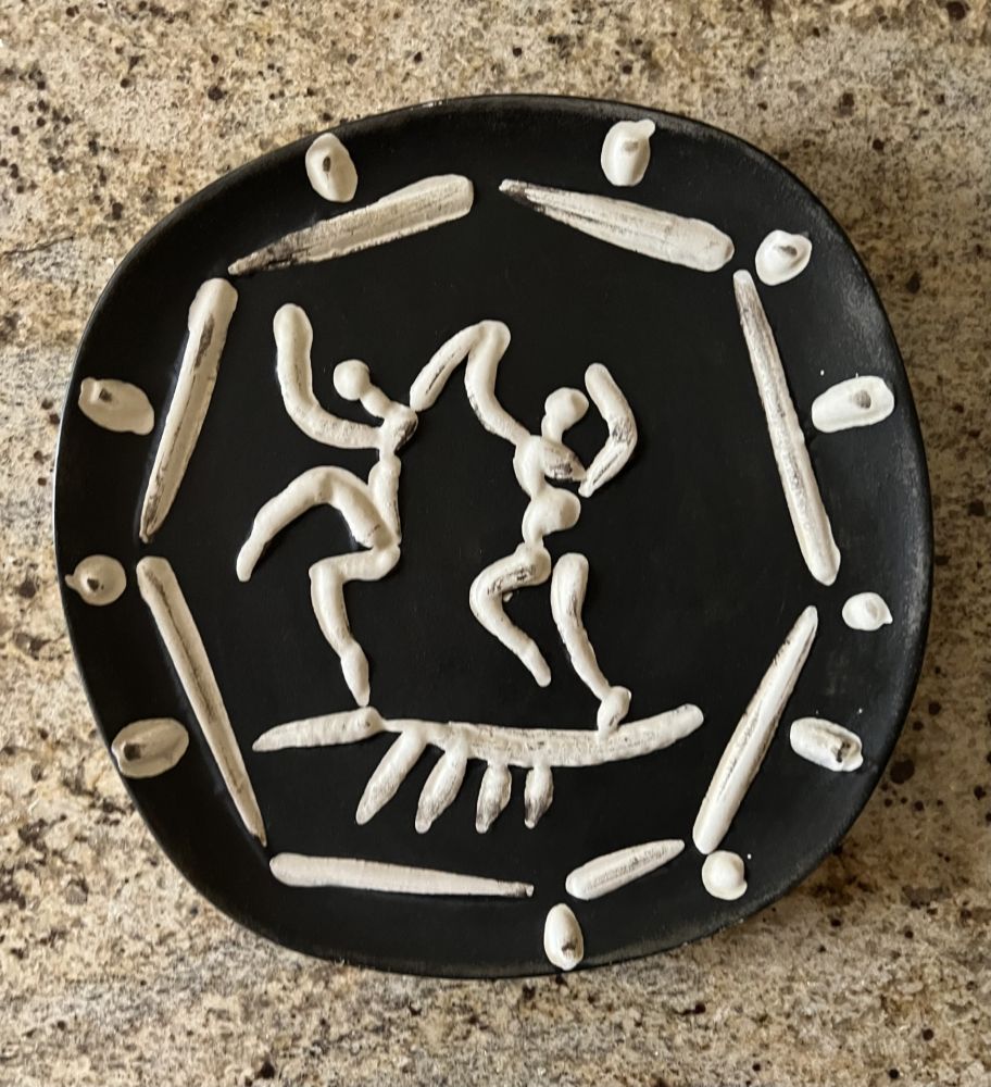 Ceramic Picasso -  Deux danseurs / Two Dancers